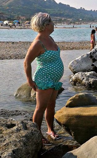 grannies in swimsuits